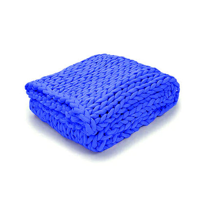 Zen Weighted Knitted Blanket